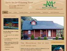 Tablet Screenshot of millstreaminn.com